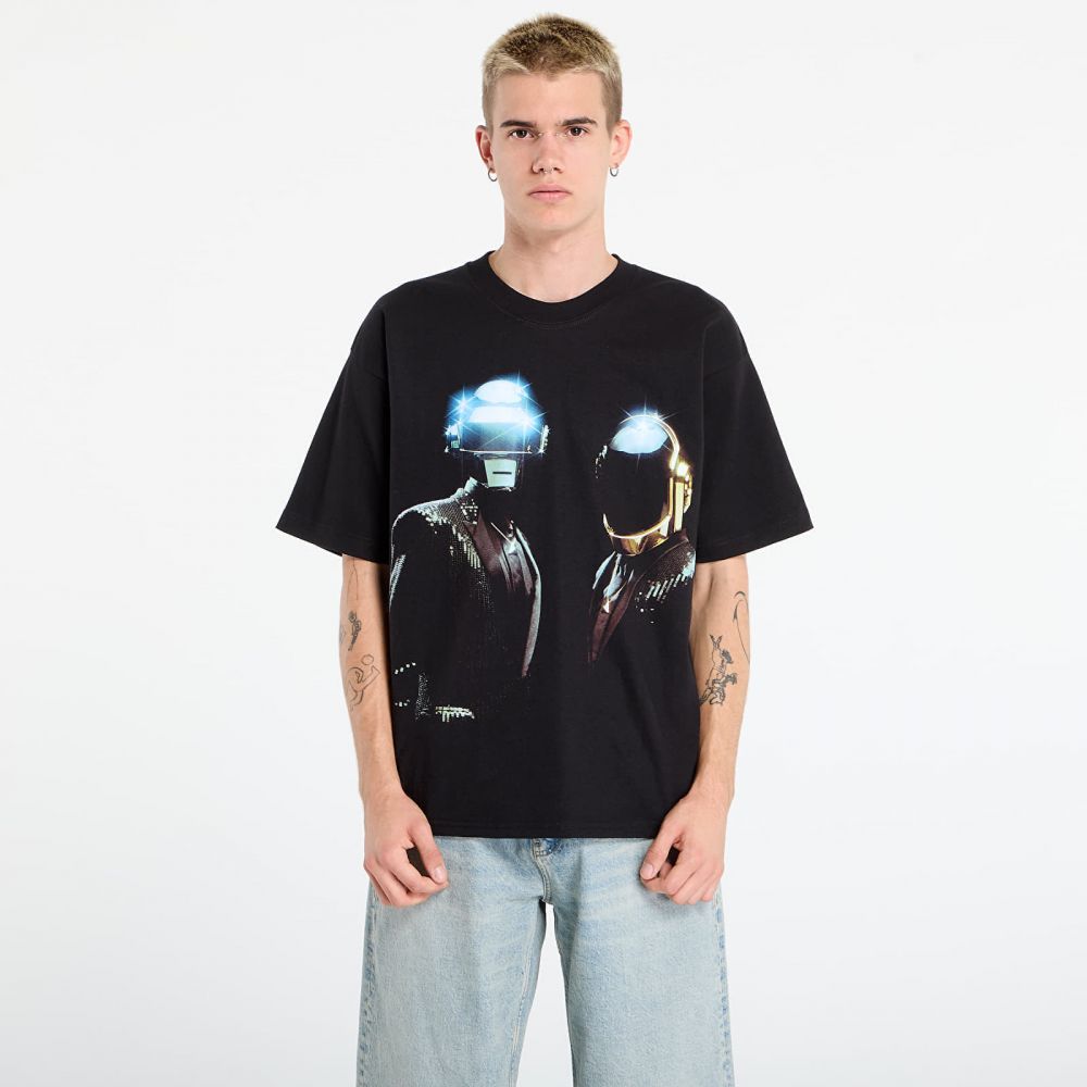 Tričko PLEASURES Duo T-Shirt Black L