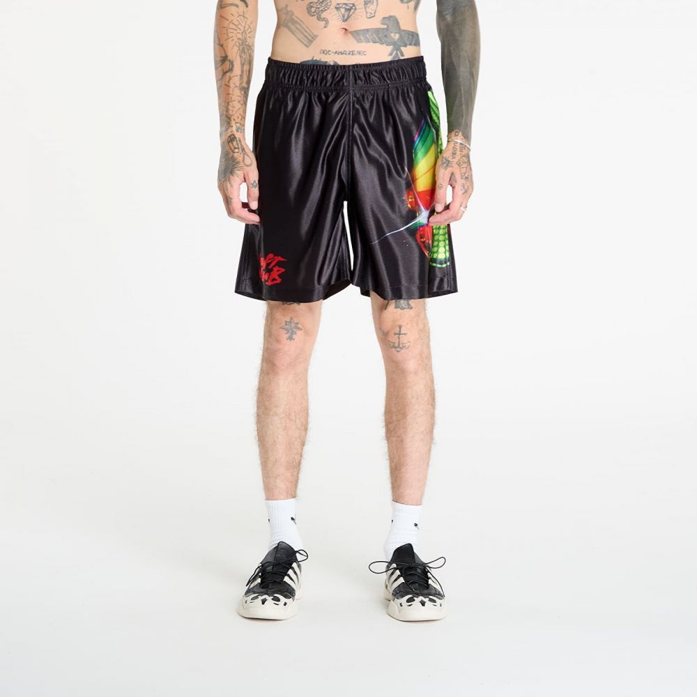 PLEASURES Daft Club Sport Shorts Black L