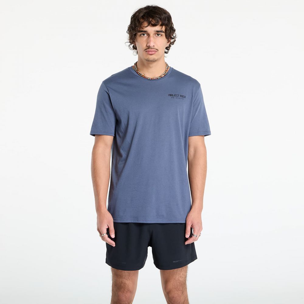 Tričko Under Armour Project Rock Q3 SS Grey L