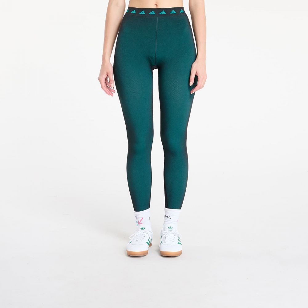 Legíny adidas Equipment Legging Black/ Equipment Green L