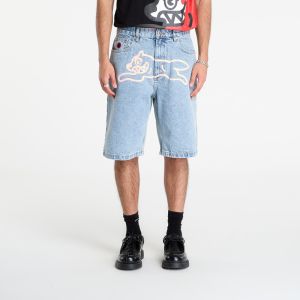 Billionaire Boys Club Icecream Running Dog Denim Shorts Heavy Wash Blue 34