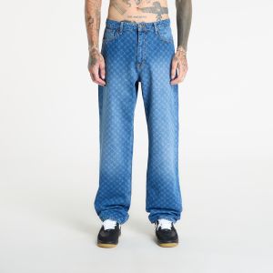 Kalhoty Daily Paper Amba Monogram Jeans New Mid Blue L
