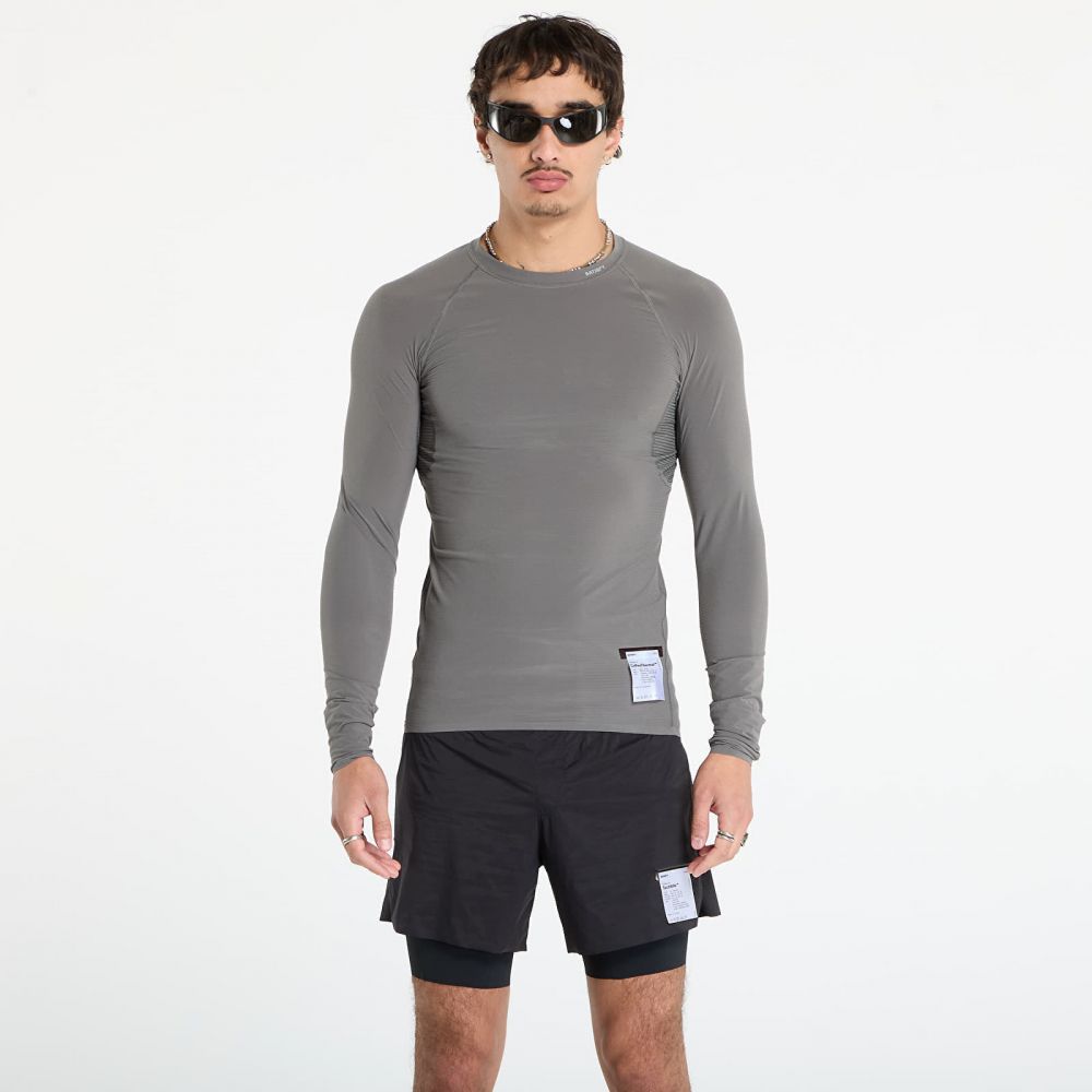 Tričko Satisfy Justice™ CoffeeThermal™ Base Layer Dark Natural L