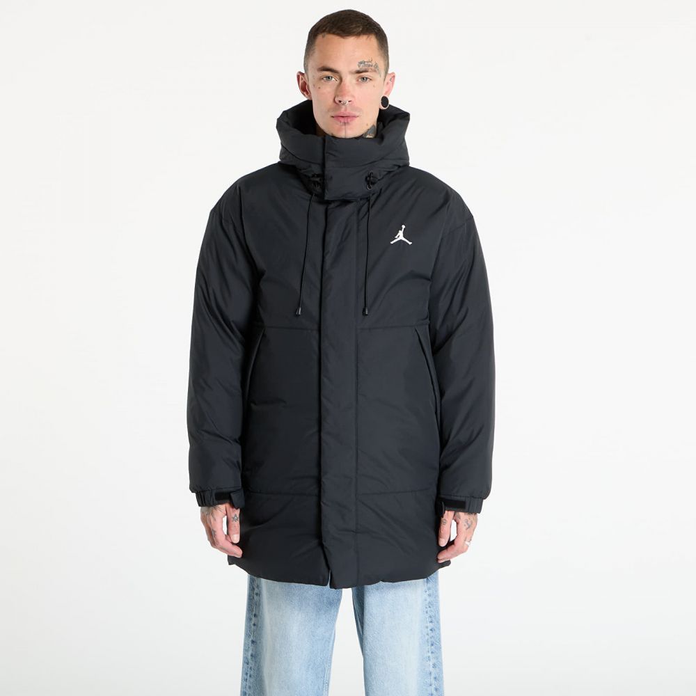 Bunda Jordan Flight Men's Down Parka Black/ White XS