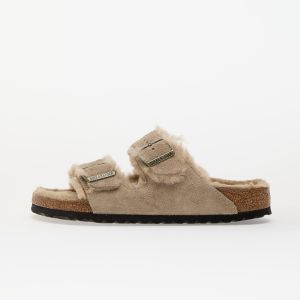 Tenisky Birkenstock Arizona Shearling Suede Leather/ Fur Taupe EUR 40