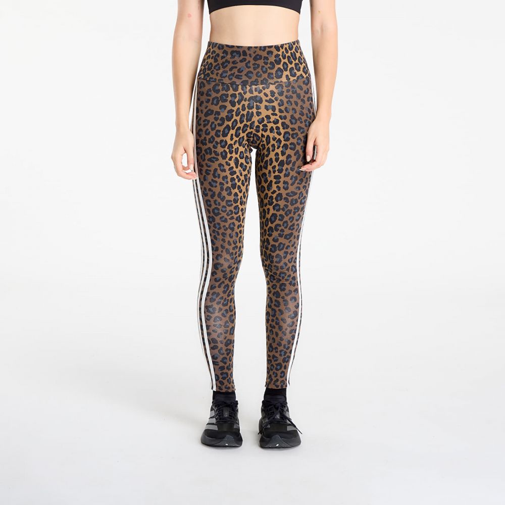 Legíny adidas Leopard 3-Stripes Legging Multicolor XL