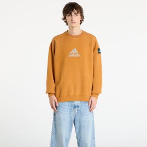 Mikina adidas Equipment Reflective Embroidery Crew Craft Ochre/ Lucid Pink M