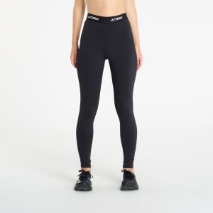 Legíny adidas Terrex Multi Synthetic Base Layer Leggings Black/ Black S