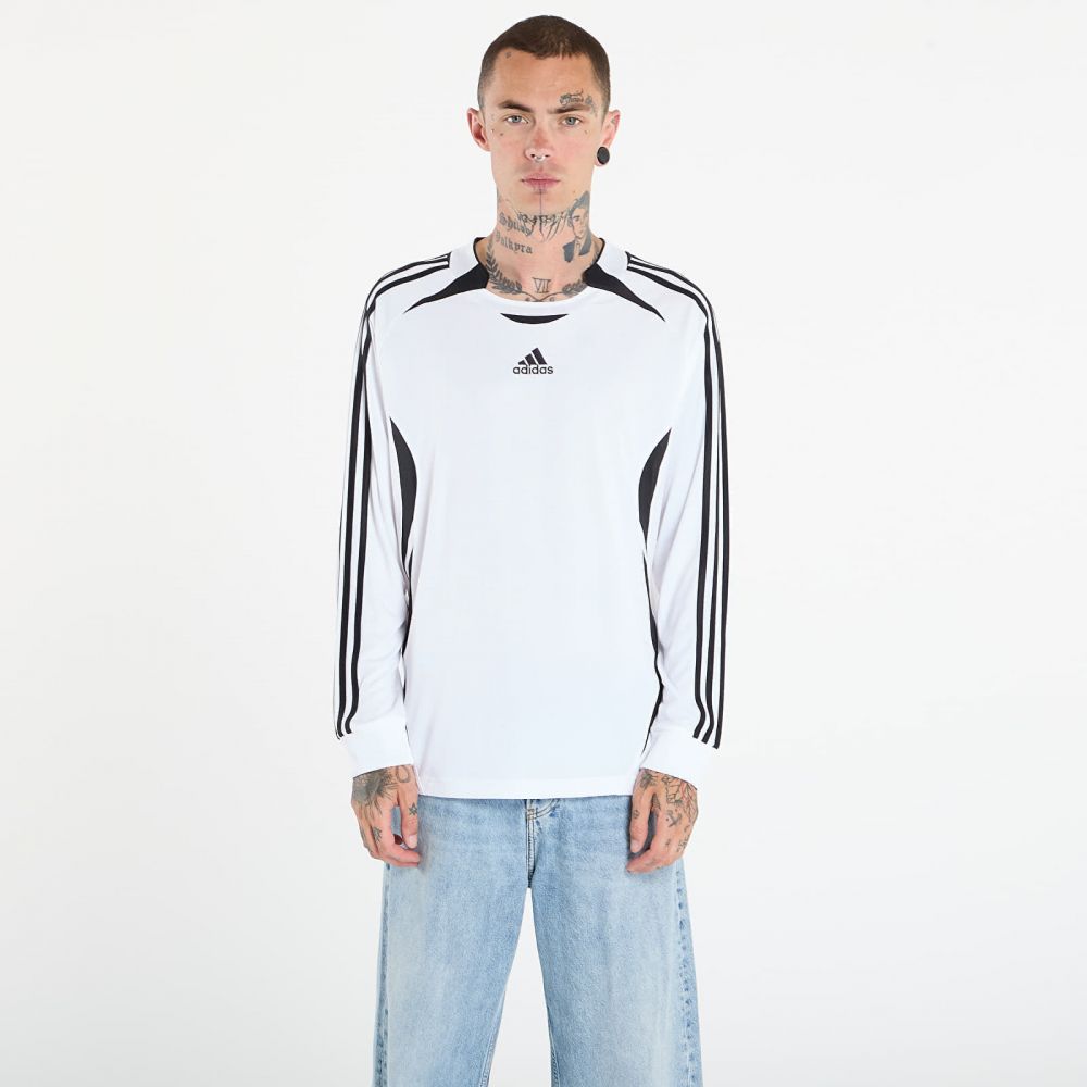 Tričko adidas Teamgeist Adicolor Long Sleeve T-Shirt White S