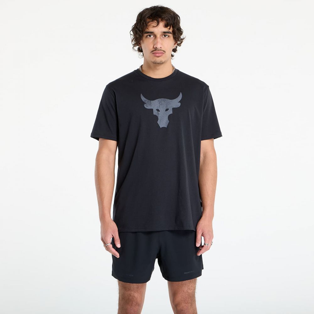 Tričko Under Armour Project Rock Brahma Bull SS Tee Black XL