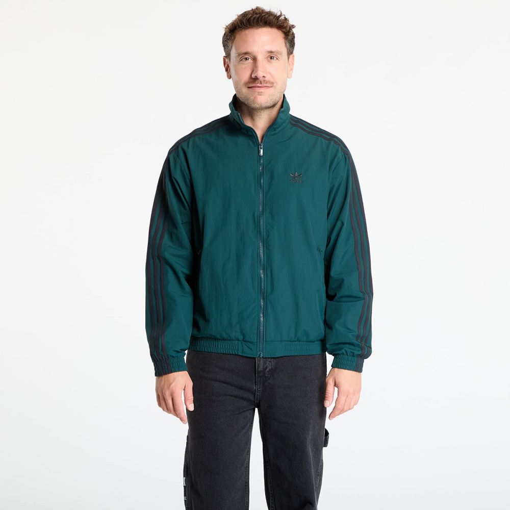 Bunda adidas Adicolor Woven Firebird Track Top Aurora Ivy/ Black XL