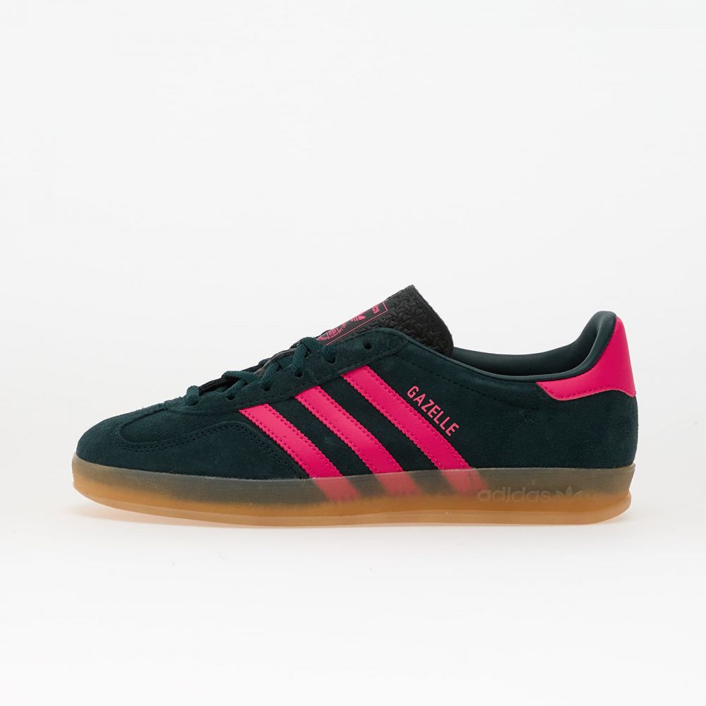 Tenisky adidas Gazelle Indoor W Aura Ivy/ Shock Pink/ Gum EUR 40