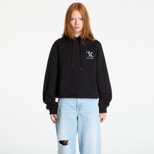 Mikina Daily Paper Shadow Grid Hoodie Black XL