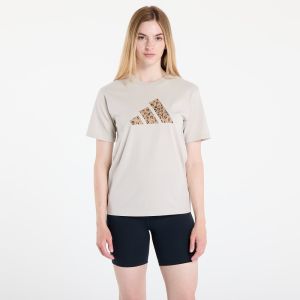 Tričko adidas W Animal T Wonder Aluminium XS