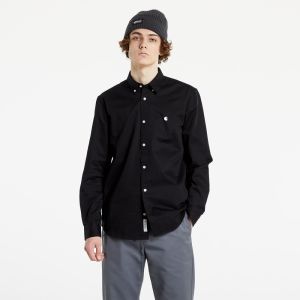 Košeľa Carhartt WIP L/S Madison Shirt Black/ Wax M