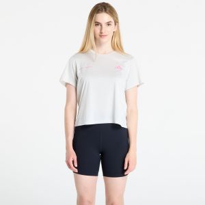 Tričko adidas Own The Run Melange T-Shirt Orbit Grey Mel/ Black L
