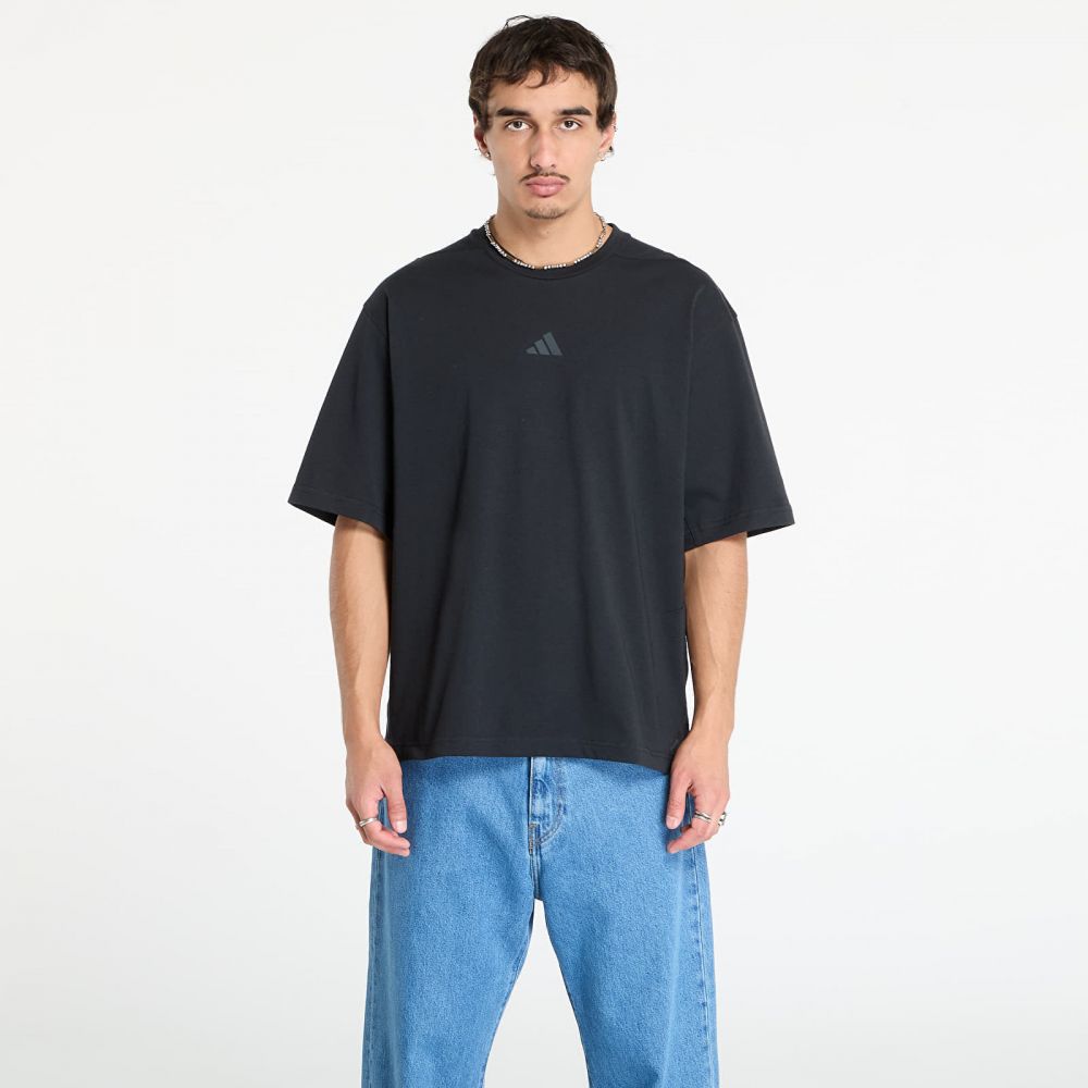 Tričko adidas Power Oversize T-Shirt Black XL
