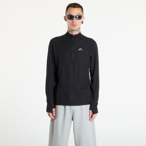 Tričko Nike Trail Men's Dri-FIT 1/2-Zip Mid Layer Top Black/ Summit White S