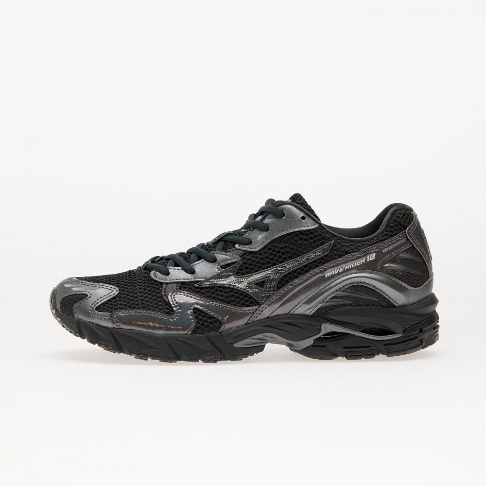 Tenisky Mizuno Wave Rider 10 (U) Black Sand/ Black Sand/ Metallic Grey EUR 44