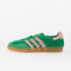 Tenisky adidas Gazelle Indoor W Green/ Glow Pink/ Gum EUR 38 2/3
