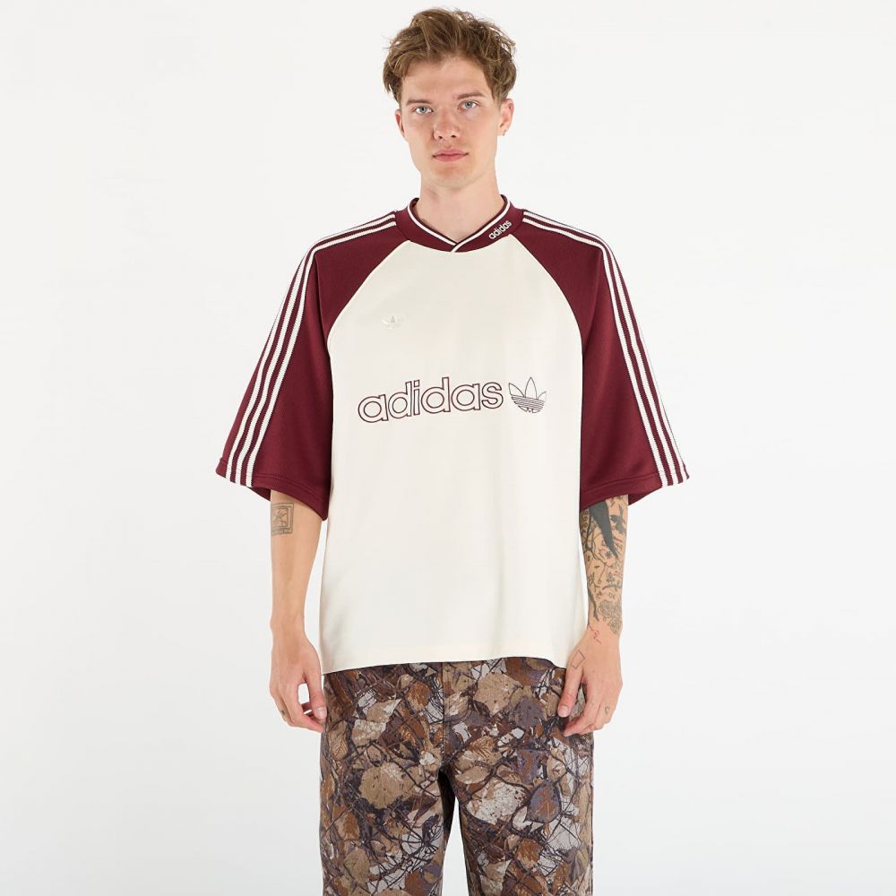 Tričko adidas Premium Jersey Cream White L