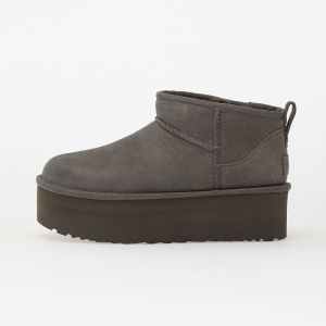 Tenisky UGG W Classic Ultra Mini Platform Charcoal EUR 36