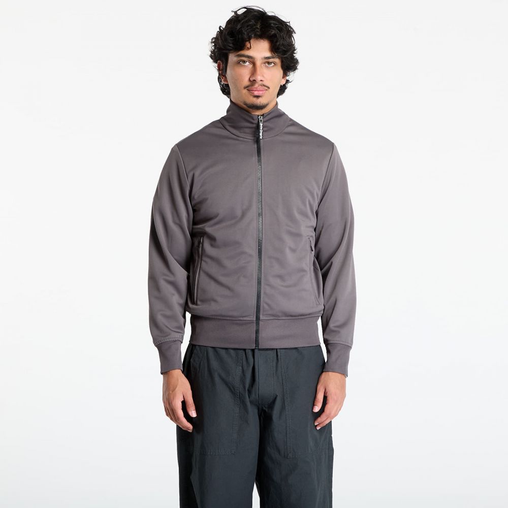 Bunda Palm Angels Back Curved Logo Track Jacket Dark Grey/ Off White S