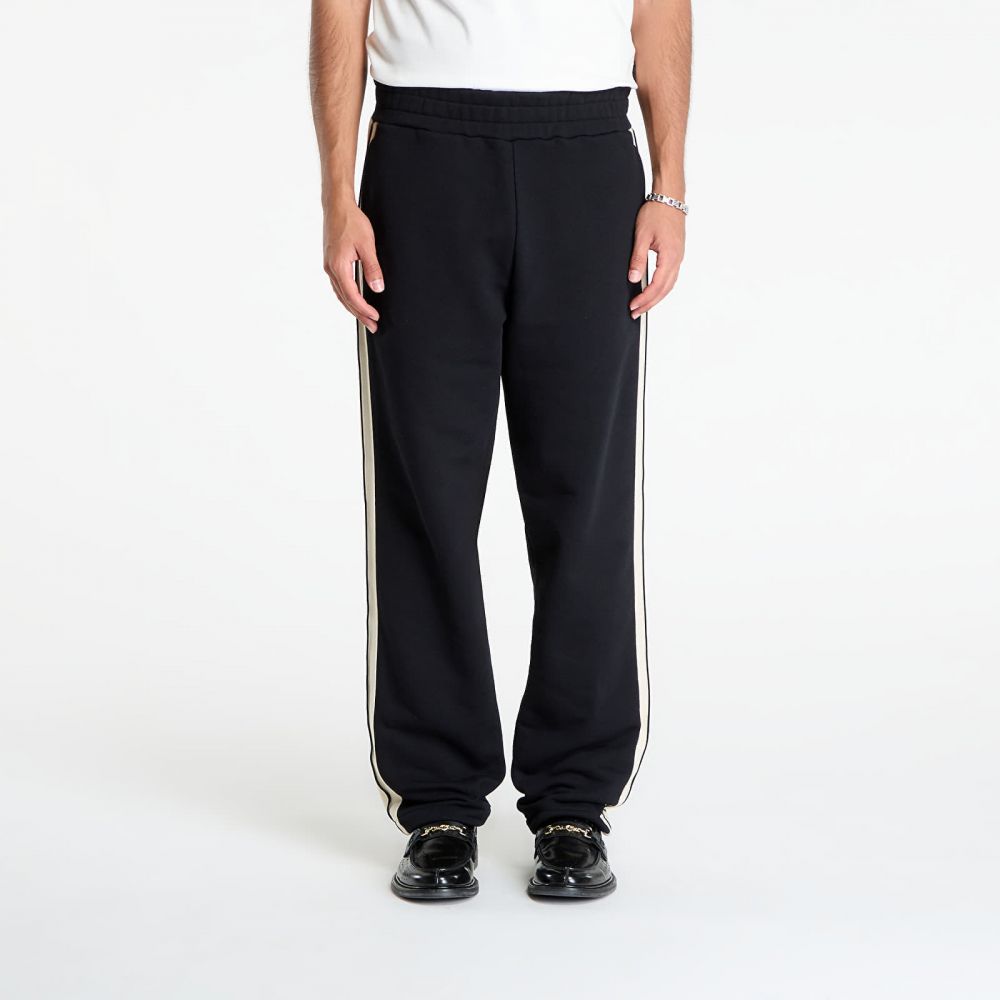 Kalhoty Palm Angels Curved Logo Track Sweatpants Black/ Off White M