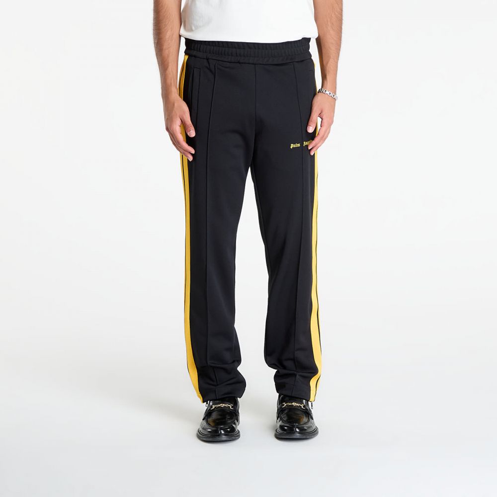 Kalhoty Palm Angels Classic Logo Color Track Pant Black/ Yellow XL