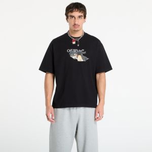Tričko Off-White Paint Arrow Skate S/S Tee Black/ White XXL