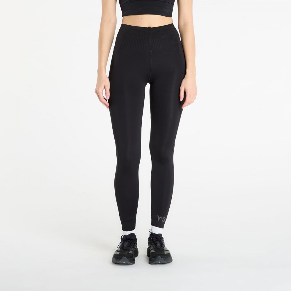 Legíny Y-3 W Run Leggings Black L