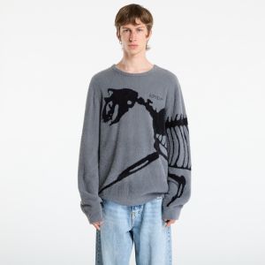 Svetr RIPNDIP Fossil Mohair Knit Sweater Charcoal L