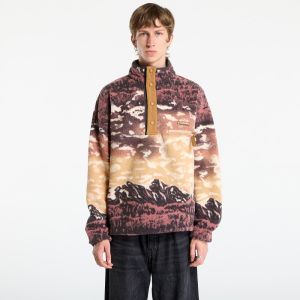Mikina Columbia Helvetia™ II Printed Half Snap Fleece Camel Brown Sisters L