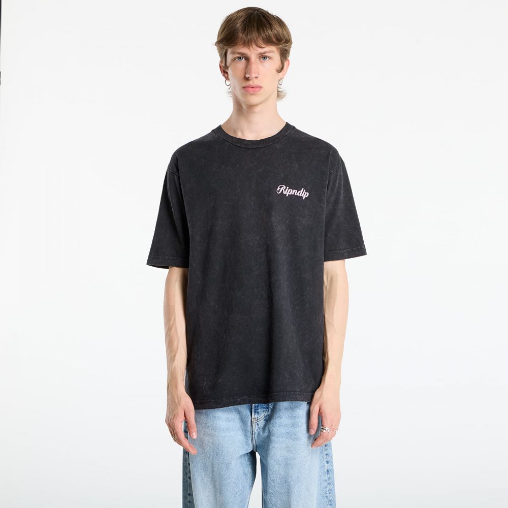 Tričko RIPNDIP Memories Tee Black Vintage Wash XXL