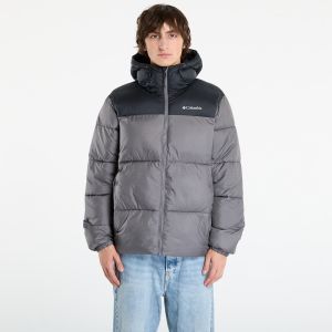 Bunda Columbia Puffect™ II Hooded Jacket City Grey/ Black S