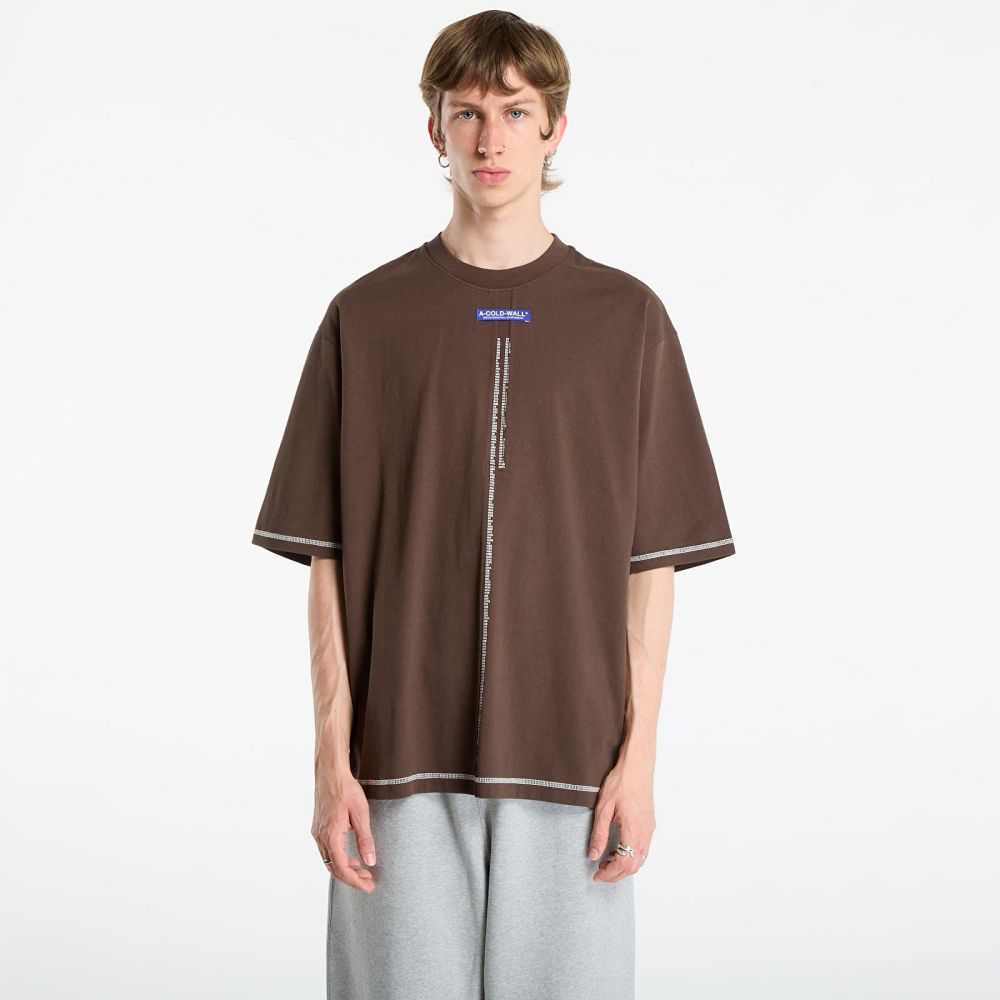 Tričko A-COLD-WALL* Night Shift Tshirt Brown M