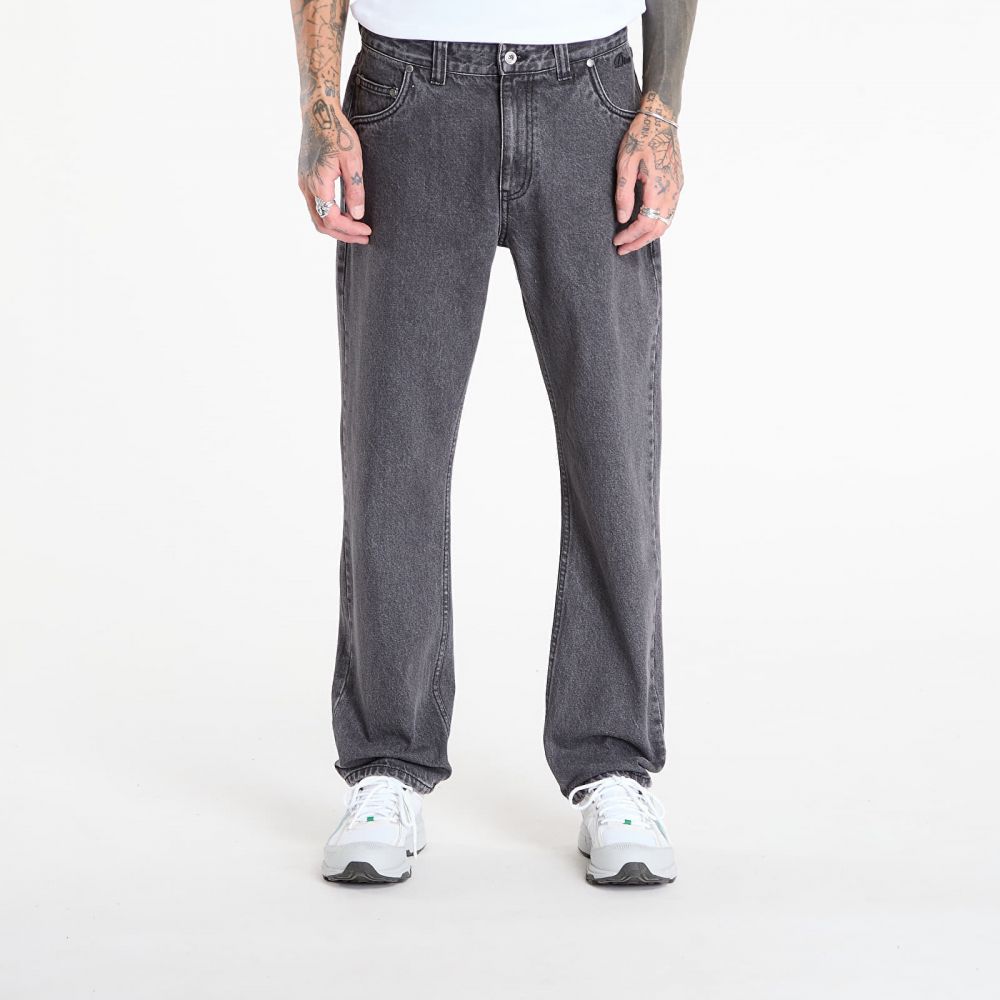 Kalhoty Dime Straight Denim Pants Faded Black 34