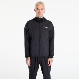 Mikina adidas Terrex Xperior Climawarm+ Wind Light Fleece Hooded Jacket Black/ Willow Grey/ Light Rosewood S