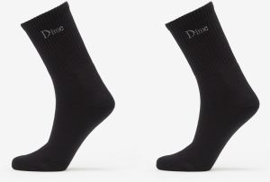 Dime Classic Long Socks 2-Pack Black Universal