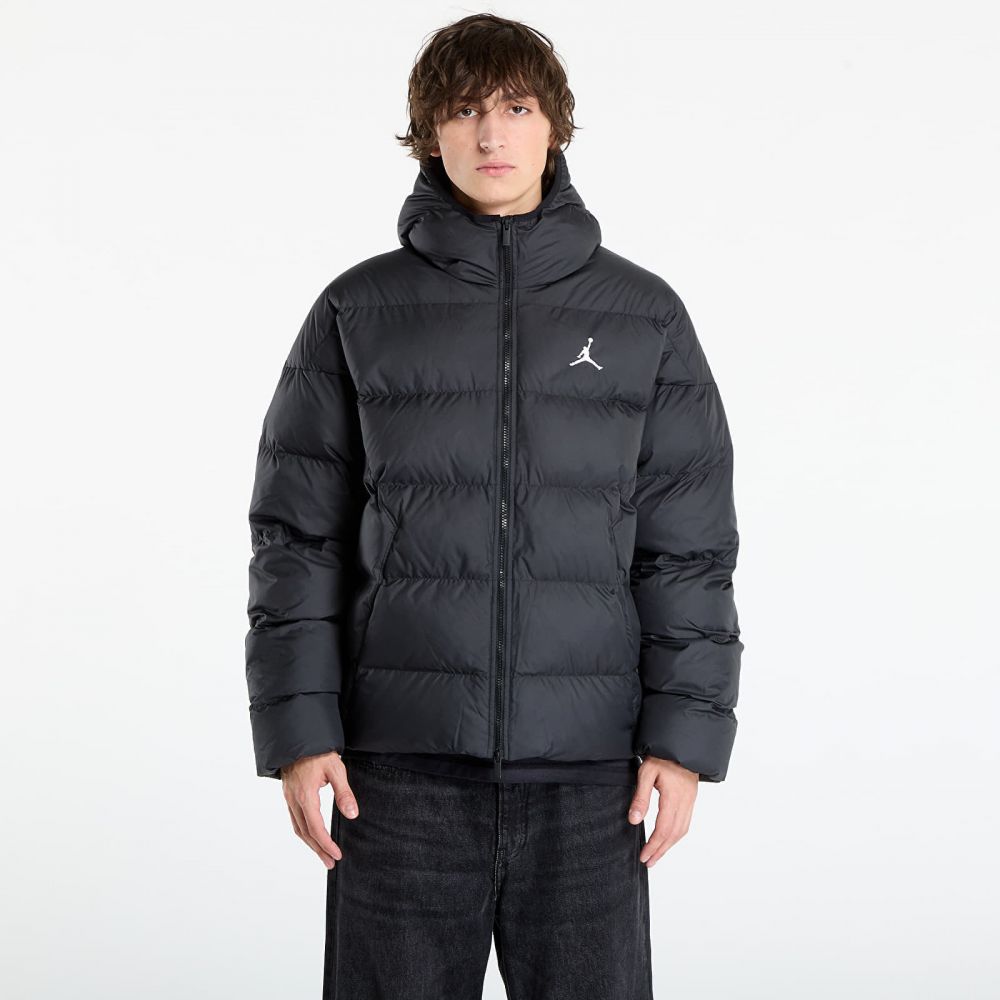 Bunda Jordan Brooklyn Men's Puffer Jacket Black/ White L