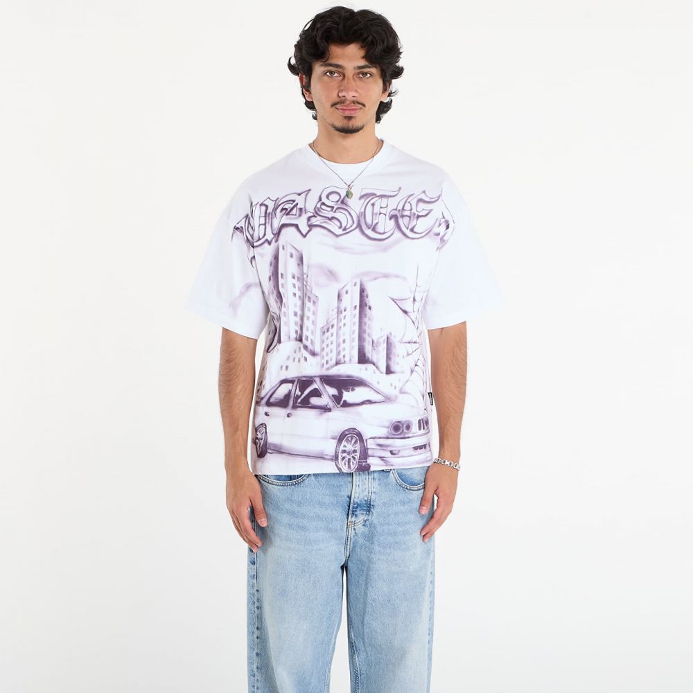 Tričko Wasted Paris M Atm Boxy T-Shirt White XL