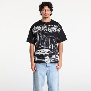 Tričko Wasted Paris M Atm Boxy T-Shirt Black S
