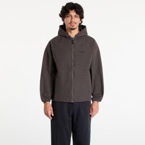 Bunda Gramicci Northside Plaid Hooded Jacket Deep Brown L