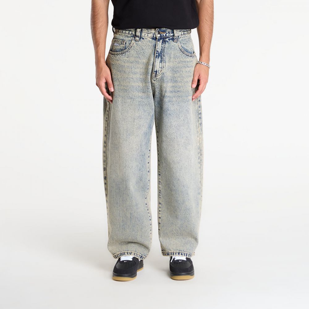 Kalhoty Wasted Paris M Grant Jeans Acid Blue 32