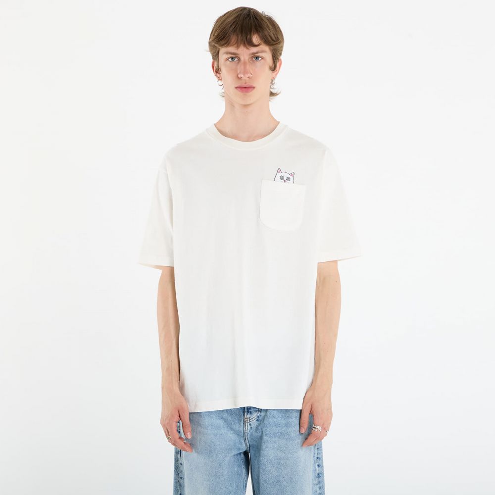 Tričko RIPNDIP Nut Then Bolt Pocket Tee Bone XL