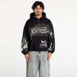 Mikina Wasted Paris M Atm Boxy Zip Hoodie Black M
