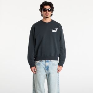 Mikina MM6 Maison Margiela Sweatshirt Washed Black M