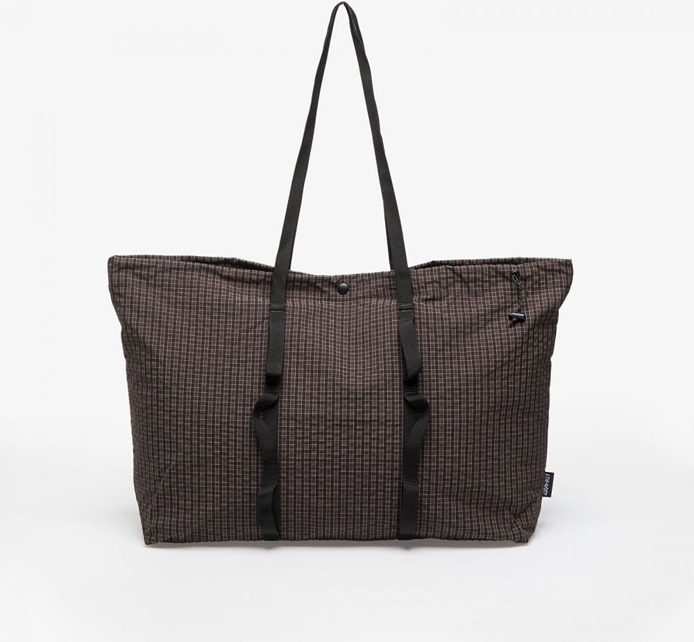 Gramicci Plaid Climbing Tote Deep Brown Universal