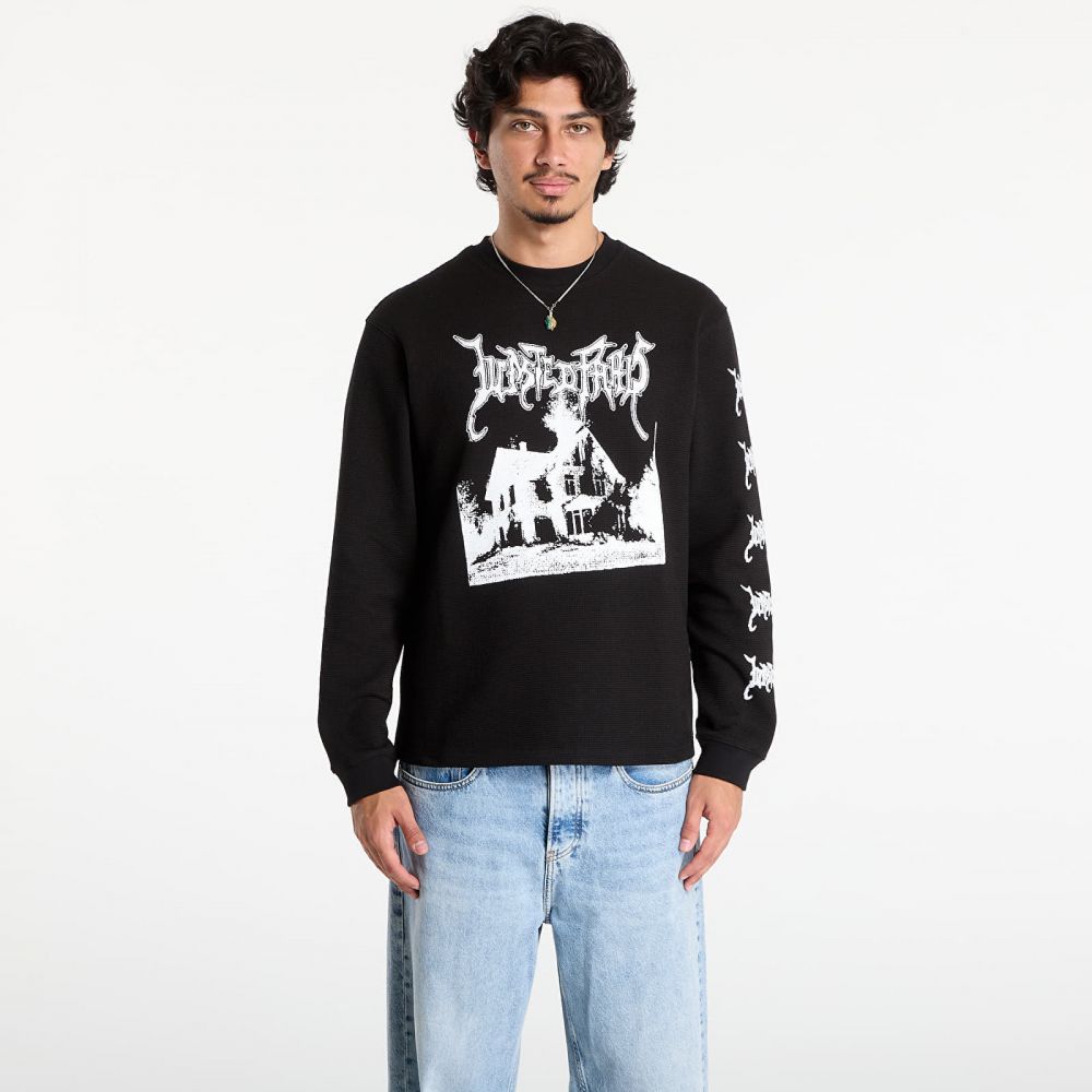 Mikina Wasted Paris M Ignited Thermal Sweatshirt Black L