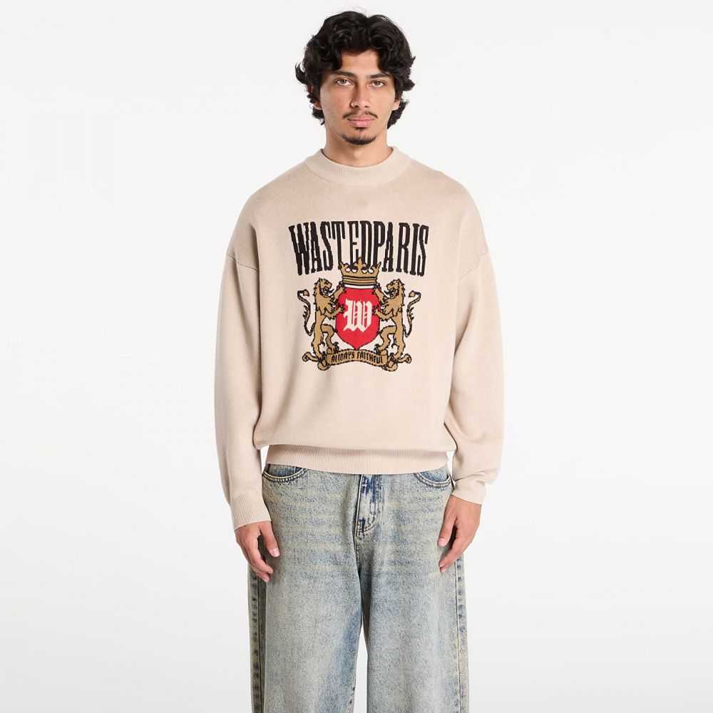 Svetr Wasted Paris M Crest Sweater Sahara XL